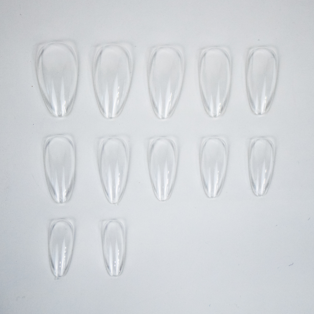Prothèses en gel amande medium